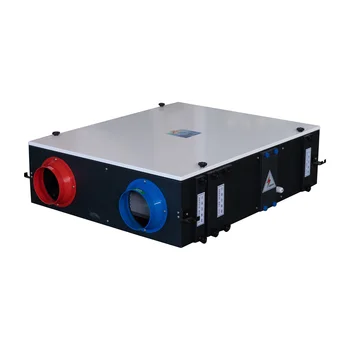 Multifunkcionális, nagy hatékonyságú HRV érintőképernyős vezérlővel Hővisszanyerő szellőztető rendszer