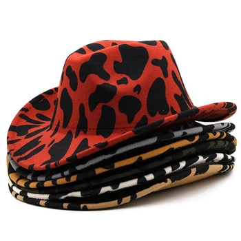 Cowboy kalap kültéri vastagabb kalap nőknek Férfi szélálló cowboy kalap modell show kalap R7RF