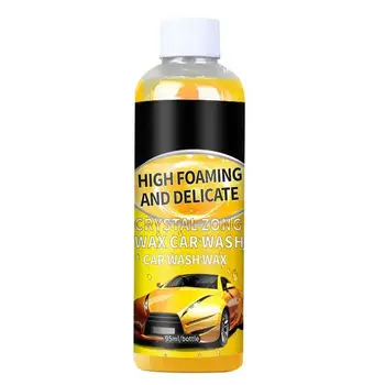 Auto Shampoo Cleaner 3.2oz magas koncentrációjú autósampon biztonságos hab autó polírozó folyékony semleges formula madár ürülékhez